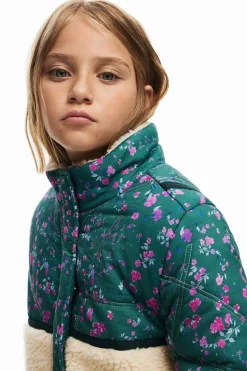 Casacões E Casacos<Desigual Abrigo acolchoado combinado