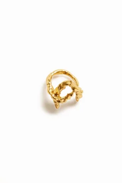 Joalharia<Desigual Anel letra A banho ouro Zalio