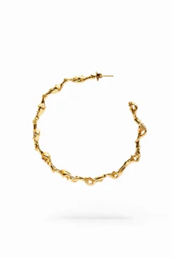 Joalharia<Desigual Argolas XL banho ouro Zalio