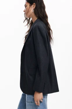 Casacões E Casacos<Desigual Blazer assimétrico
