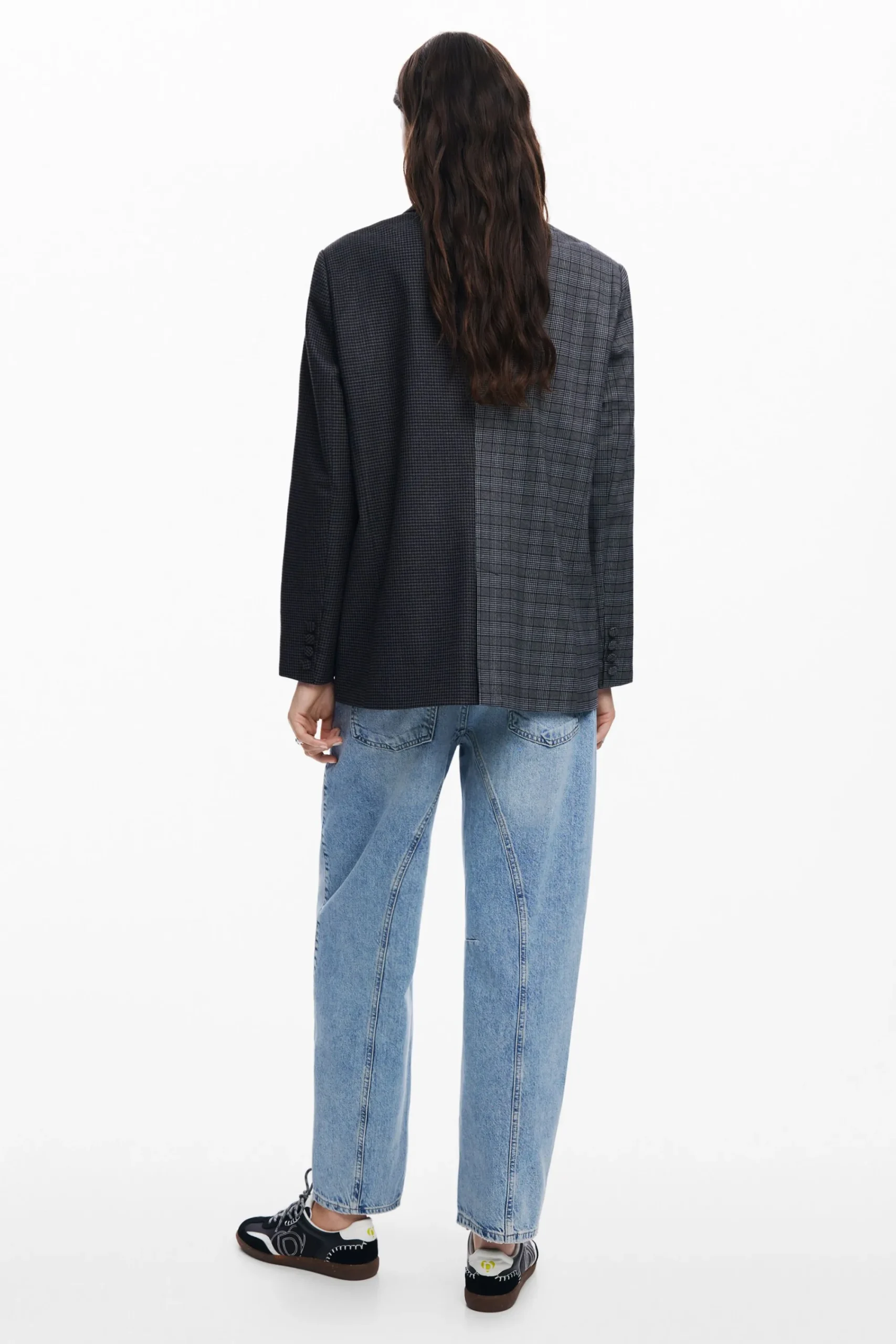 Casacões E Casacos<Desigual Blazer assimétrico