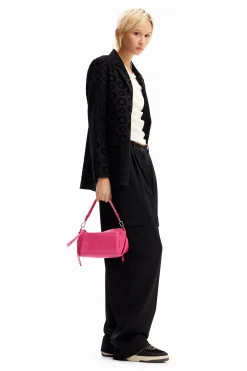 Casacões E Casacos<Desigual Blazer flocado geométrico