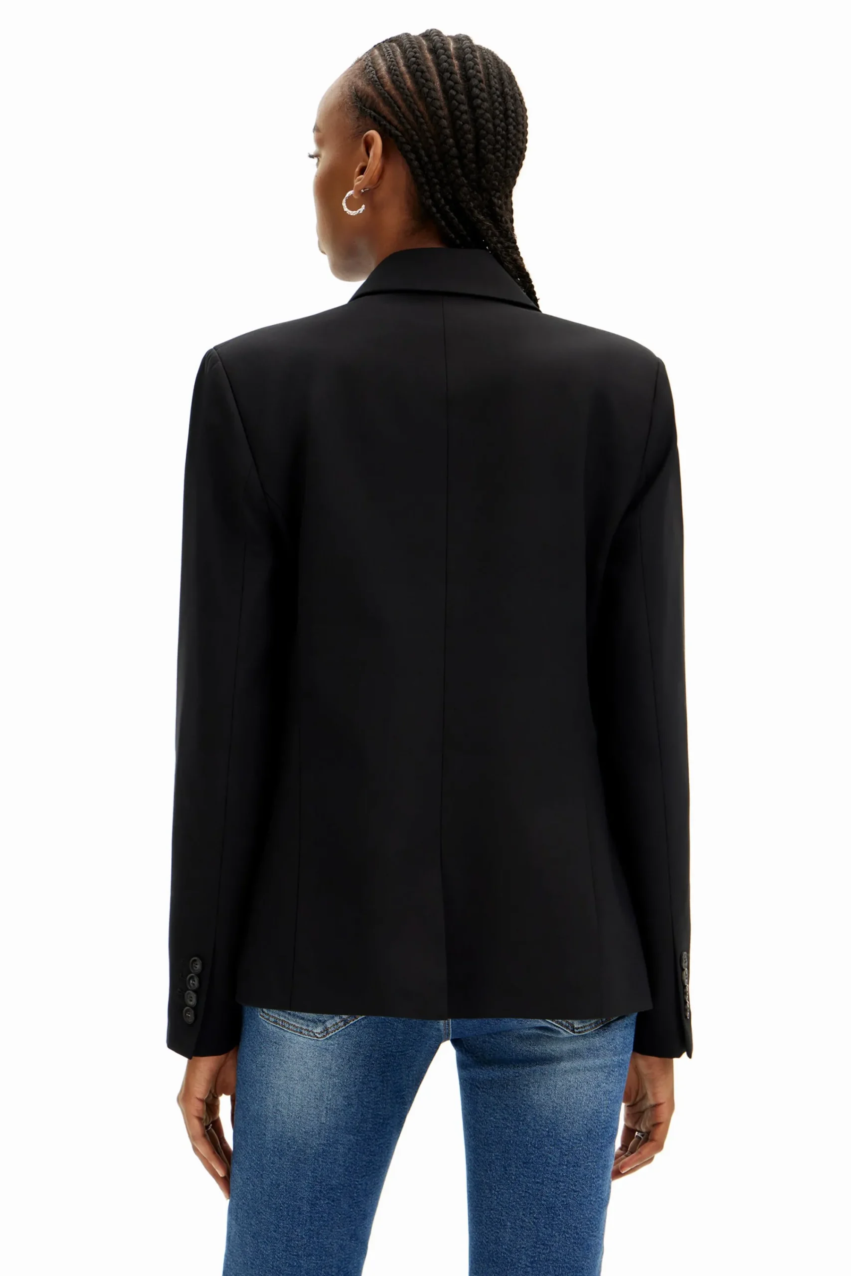 Casacões E Casacos<Desigual Blazer híbrido trucker