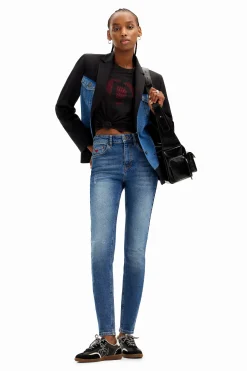 Casacões E Casacos<Desigual Blazer híbrido trucker