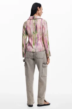 Camisas E Blusas<Desigual Blusa aquarela difusa