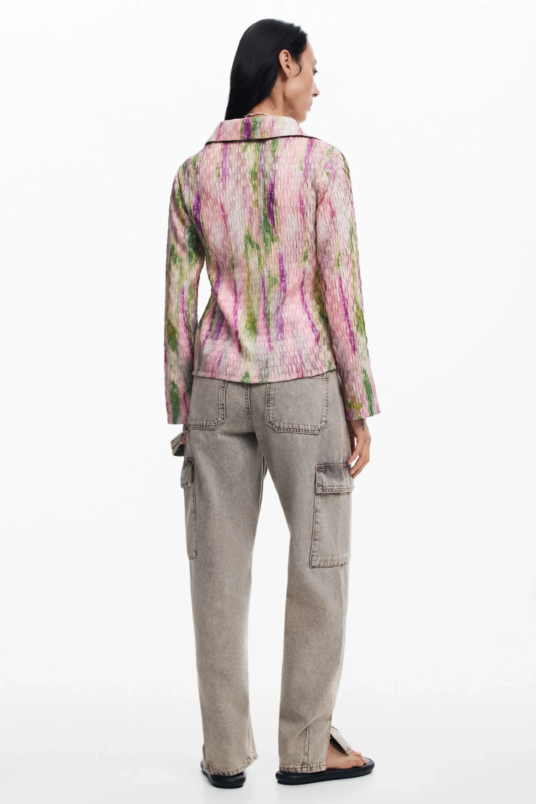 Camisas E Blusas<Desigual Blusa aquarela difusa