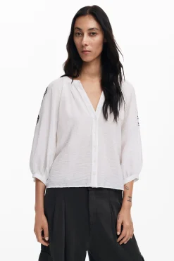 Camisas E Blusas<Desigual Blusa de flores