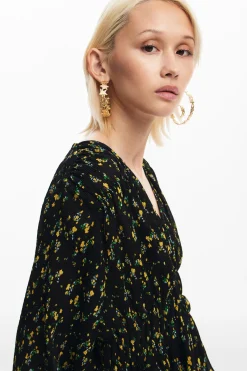 Camisas E Blusas<Desigual Blusa estampada com flores