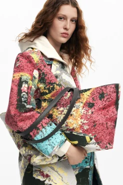 Malas<Desigual Bolsa bouquet M. Christian Lacroix