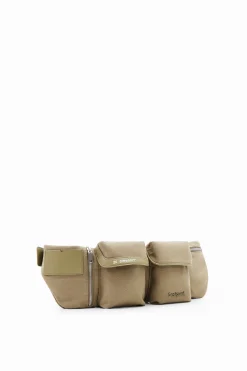 Malas<Desigual Bolsa de cintura M canvas bolsos