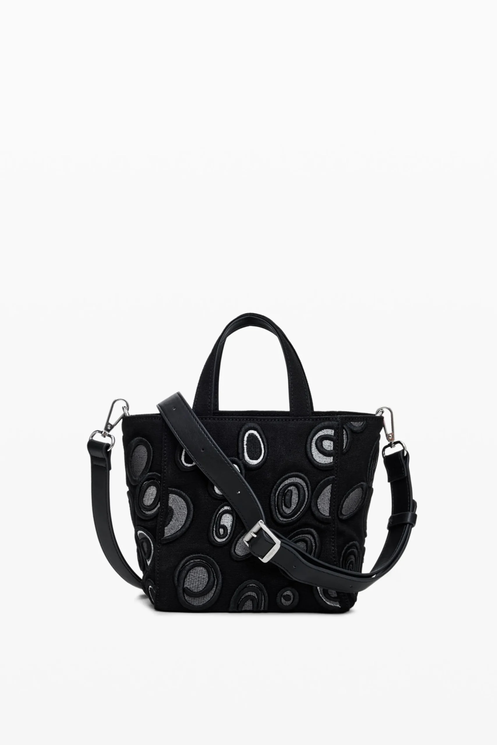 Malas<Desigual Bolsa de nylon círculos