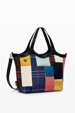 Malas|Malas Shopper<Desigual Bolsa geometria alças
