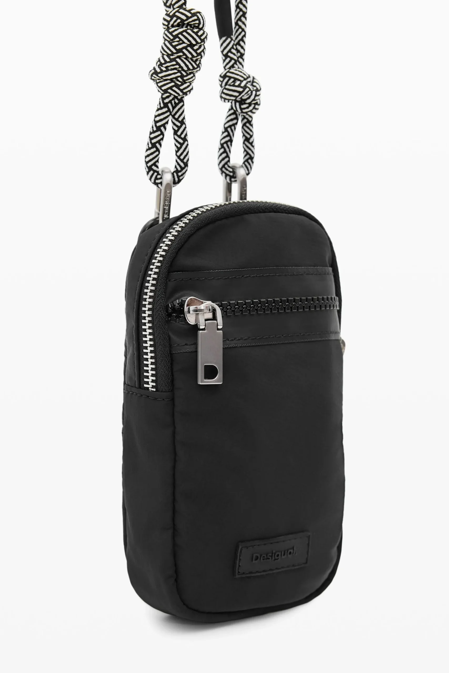 Malas<Desigual Bolsa grande com asas e fecho éclair