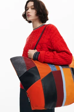 Malas|Malas Shopper<Desigual Bolsa patch arty grandes alças