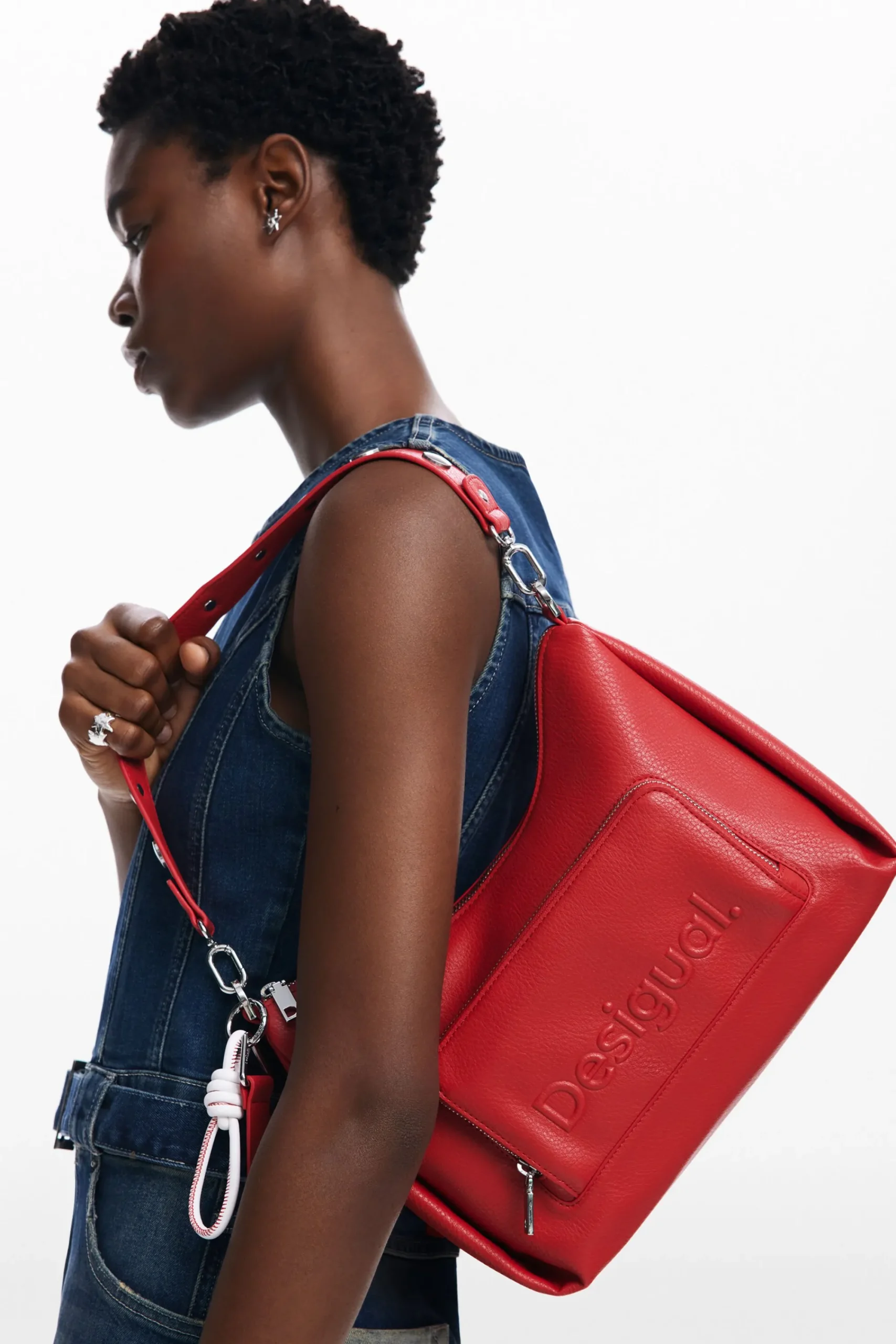 Malas<Desigual Bolsa S logo