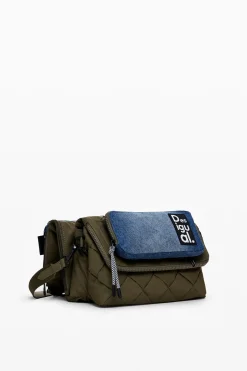 Malas|Malas A Tiracolo<Desigual Bolsa transversal bicolor