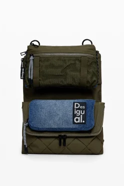 Malas|Malas A Tiracolo<Desigual Bolsa transversal bicolor