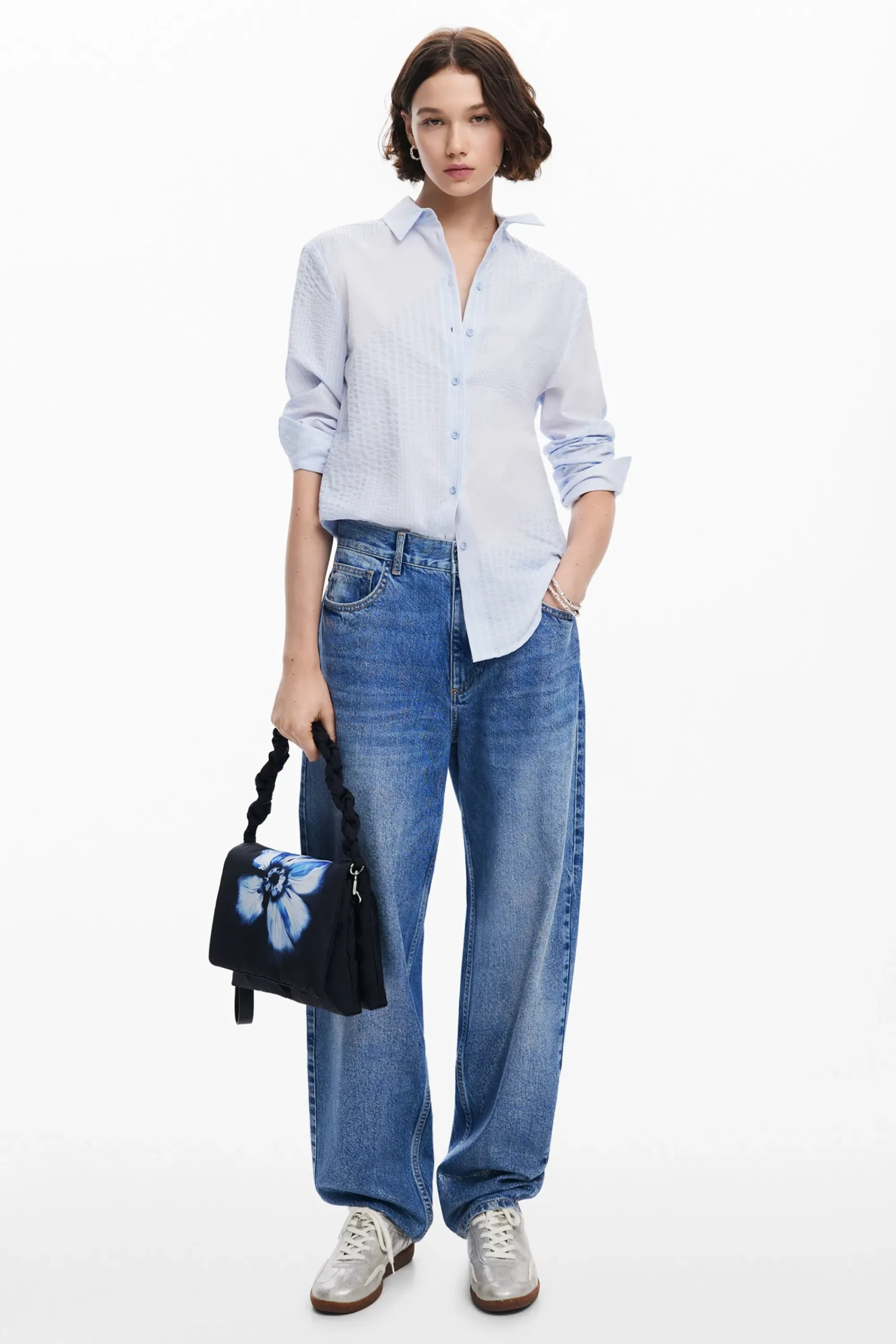 Malas|Malas A Tiracolo<Desigual Bolsa transversal flor