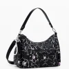 Malas<Desigual Bolsa transversal M flores