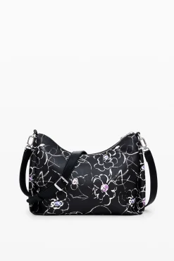 Malas<Desigual Bolsa transversal M flores