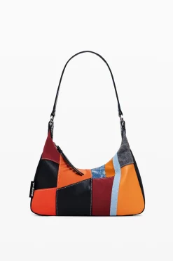 Malas<Desigual Bolso de ombro patch texturas