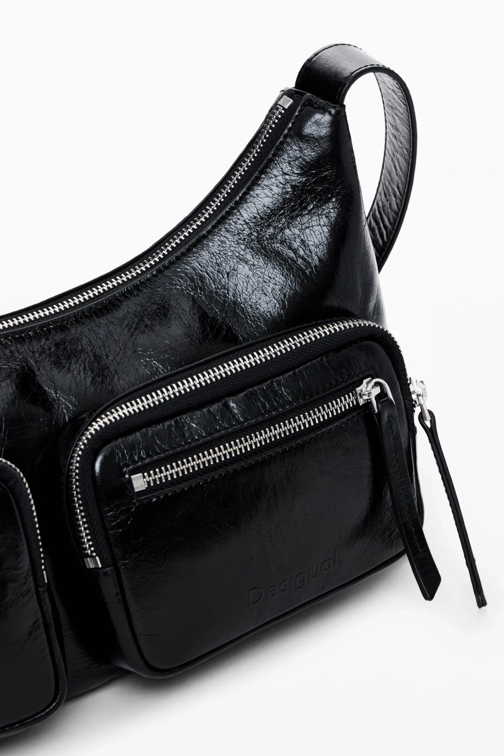 Malas|Bolsas De Couro<Desigual Bolso de pele com bolsos