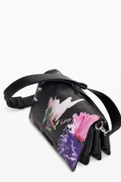 Malas|Malas A Tiracolo<Desigual Bolso efeito pele