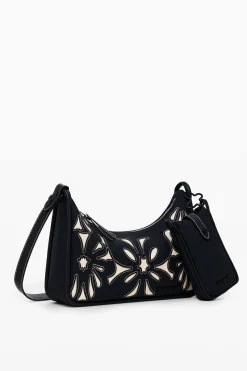 Malas<Desigual Bolso M flores