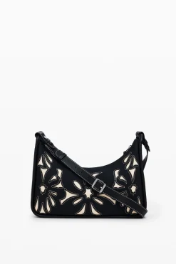 Malas<Desigual Bolso M flores