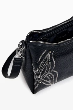 Malas|Malas De Mão<Desigual Bolso M gravado borboleta