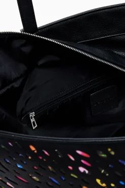 Malas|Malas Shopper<Desigual Bolso perfurado