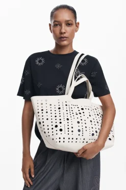 Malas|Malas Shopper<Desigual Bolso shopper círculos