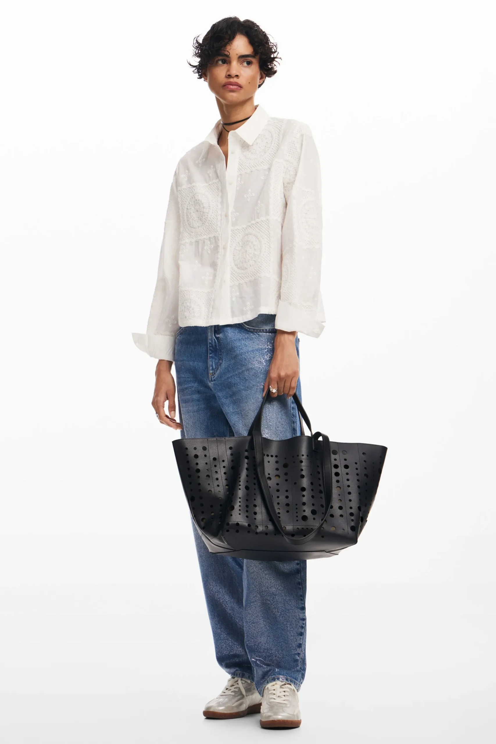 Malas|Malas Shopper<Desigual Bolso shopper círculos