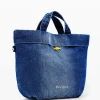 Malas|Malas Shopper<Desigual Bolso shopper L reversível em denim