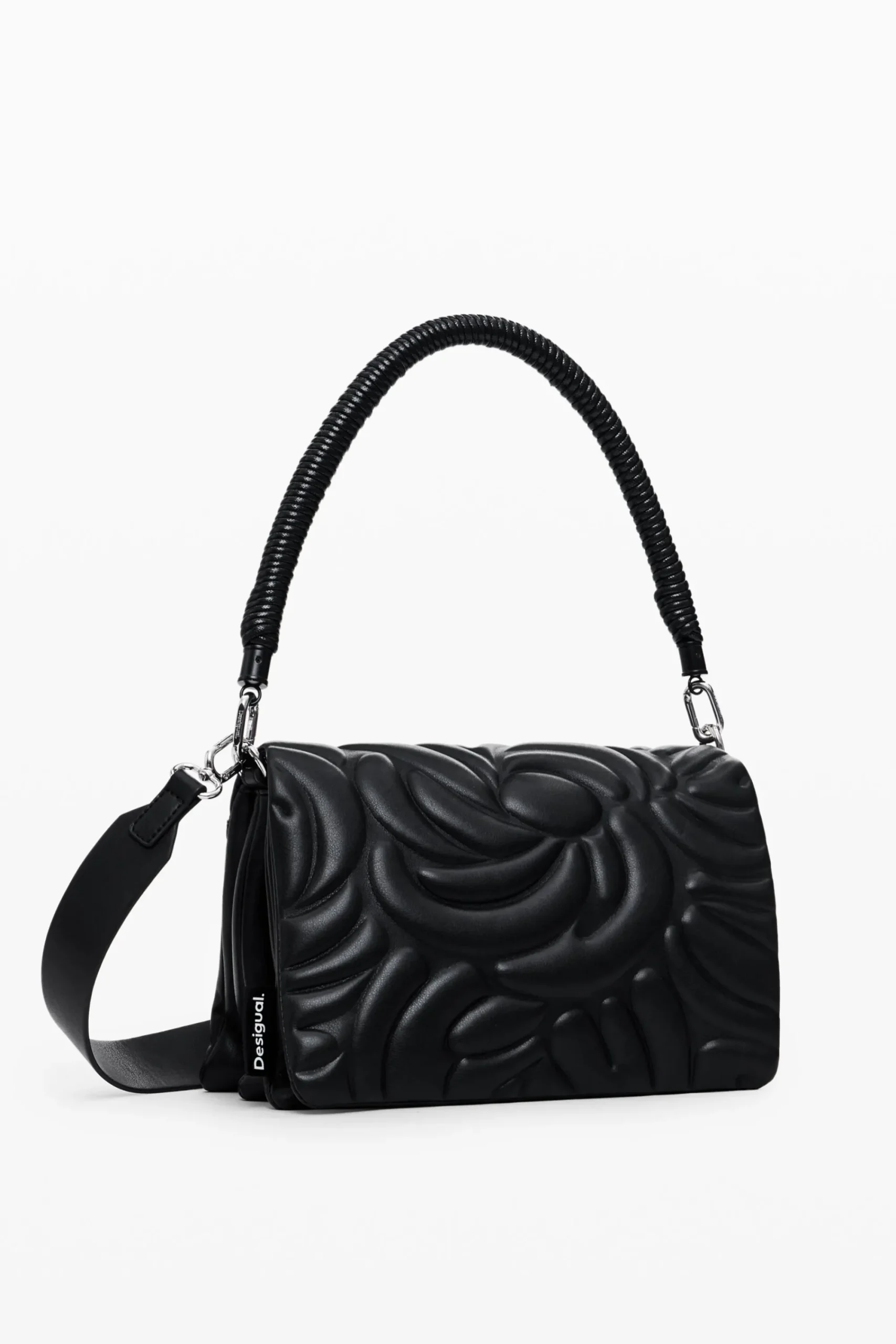 Malas|Malas A Tiracolo<Desigual Bolso tiracolo flores