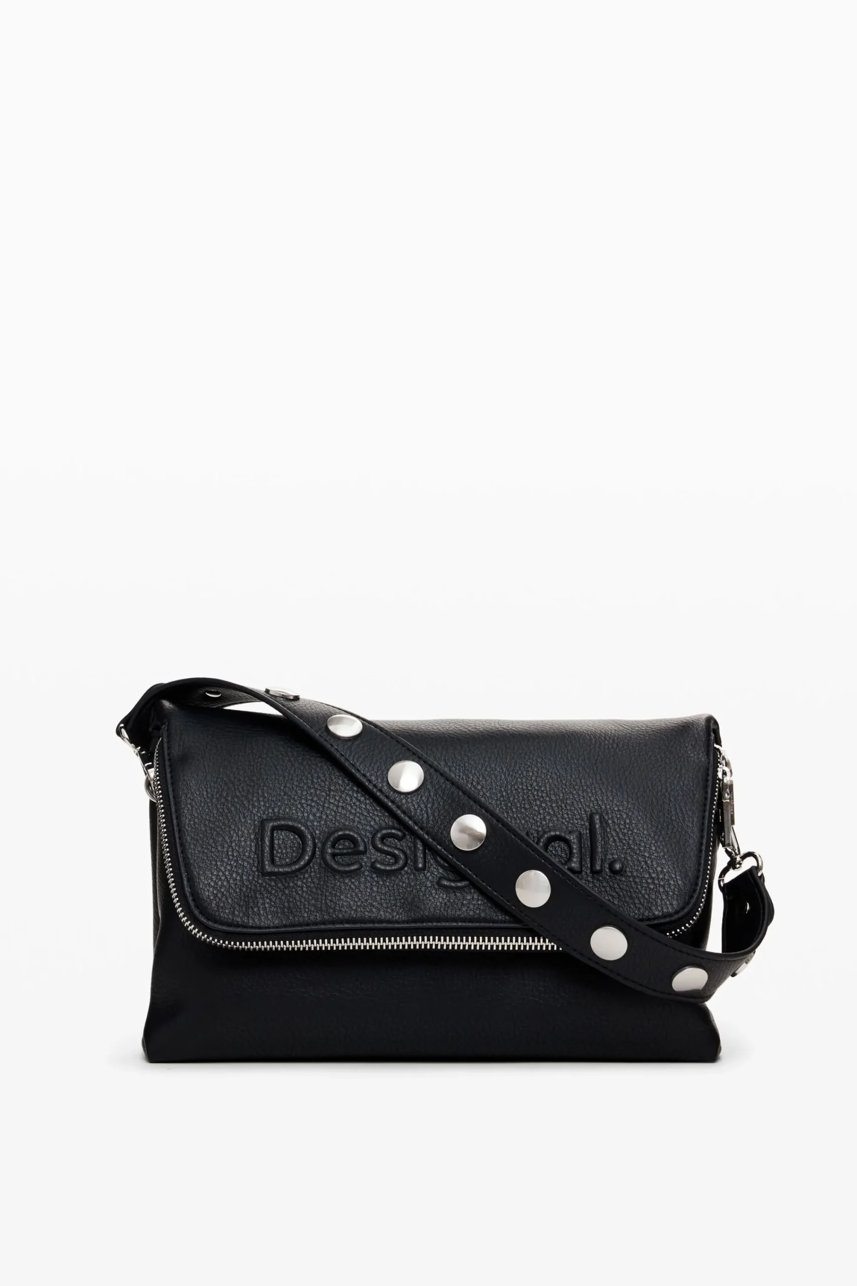 Malas<Desigual Bolso tiracolo M Half Logo