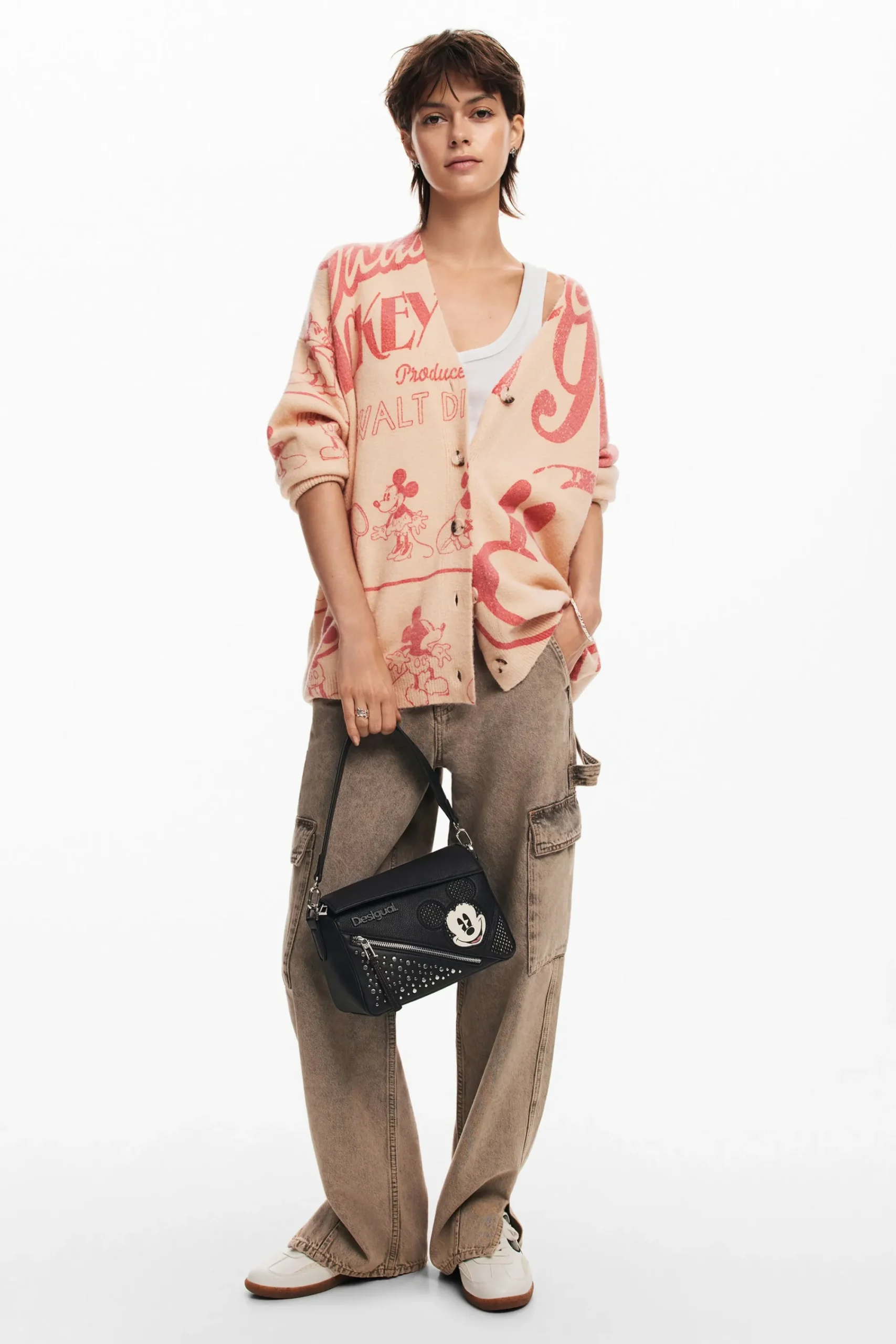 Malas<Desigual Bolso tiracolo Mickey Mouse