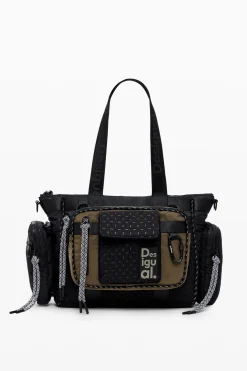 Malas<Desigual Bolso Voyager bowling XL multiposição