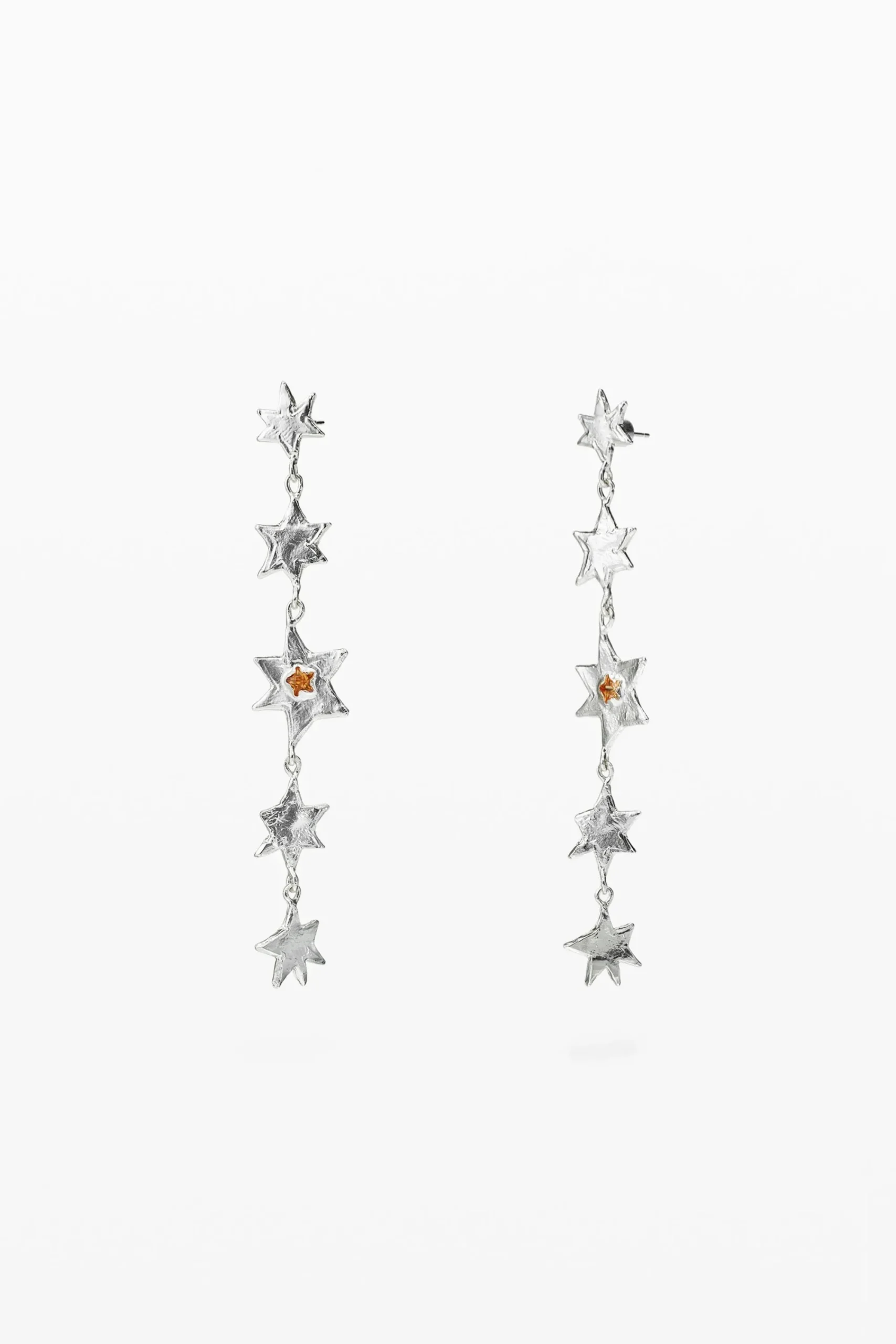 Joalharia<Desigual Brincos em cascata estrelas Zalio