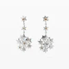 Joalharia<Desigual Brincos longos em forma de estrelas Zalio