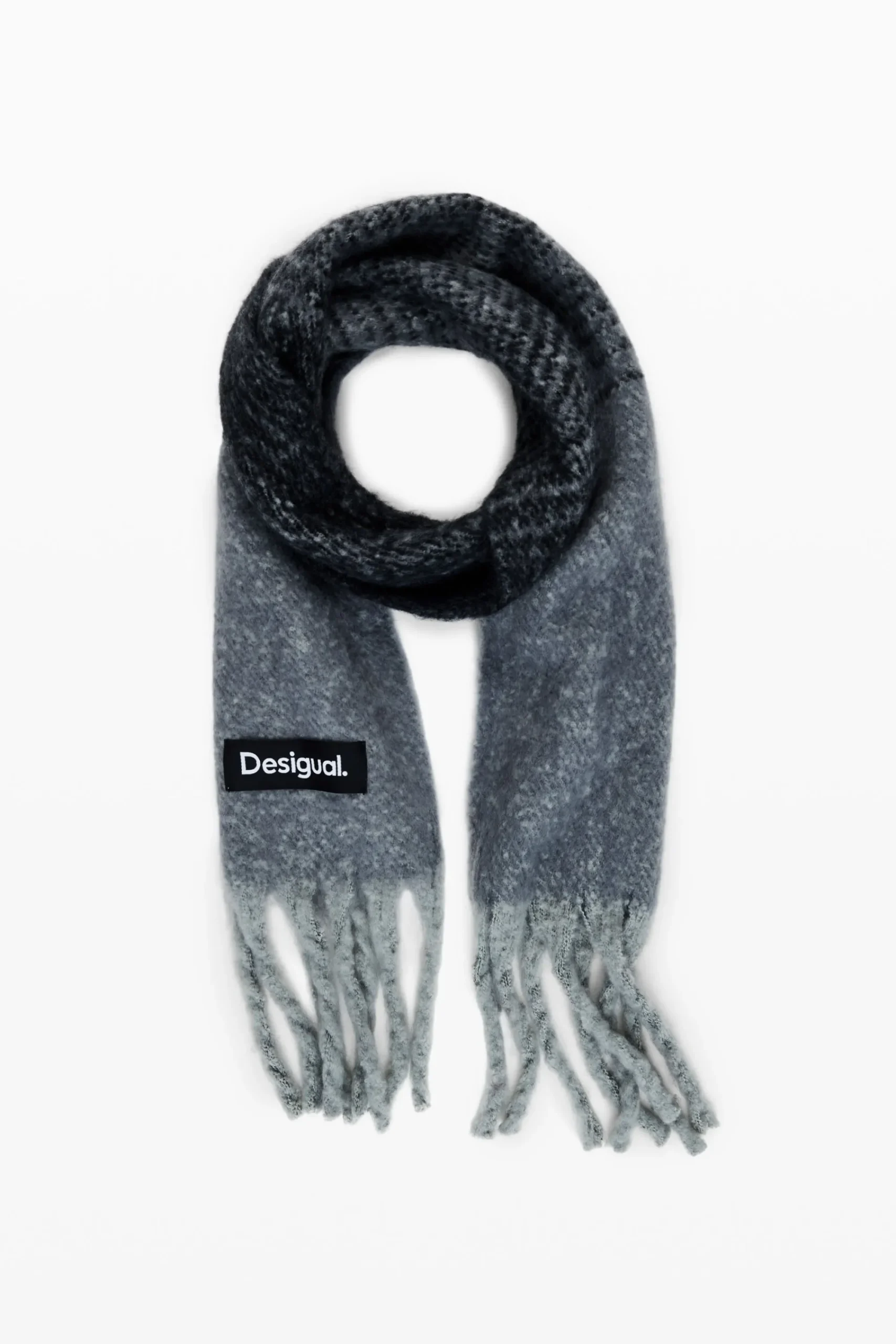 Écharpes E Cachecóis|Roupa De Malha<Desigual Cachecol com franjas