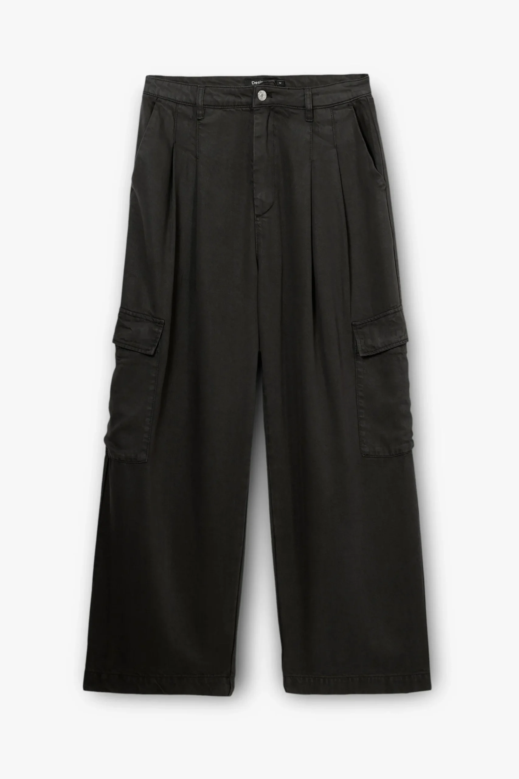 Calças<Desigual Calça cargo fluida