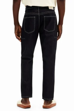 Jeans E Calças<Desigual Calça jeans com bolsos