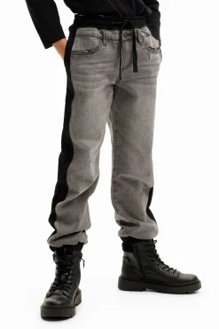 Calças E Jeans<Desigual Calça jogger combinada