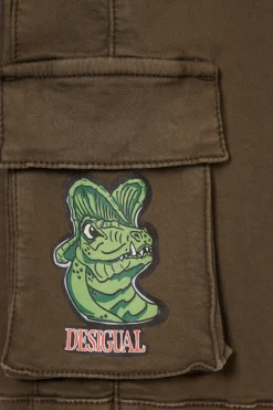 Calças E Jeans<Desigual Calça jogger longa com bolsos cargo