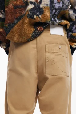 Jeans E Calças<Desigual Calça longa com bolsos