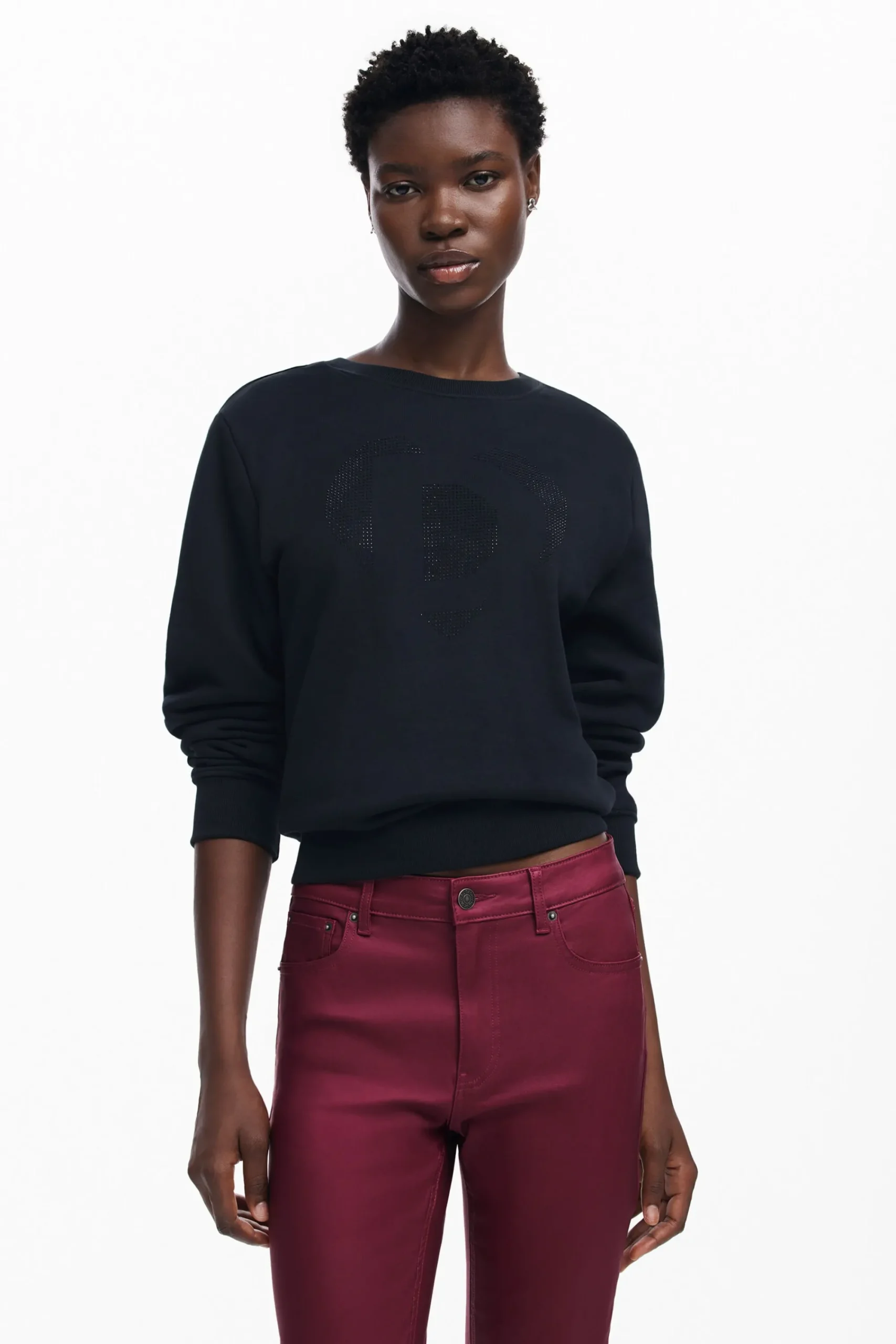Calças<Desigual Calça slim