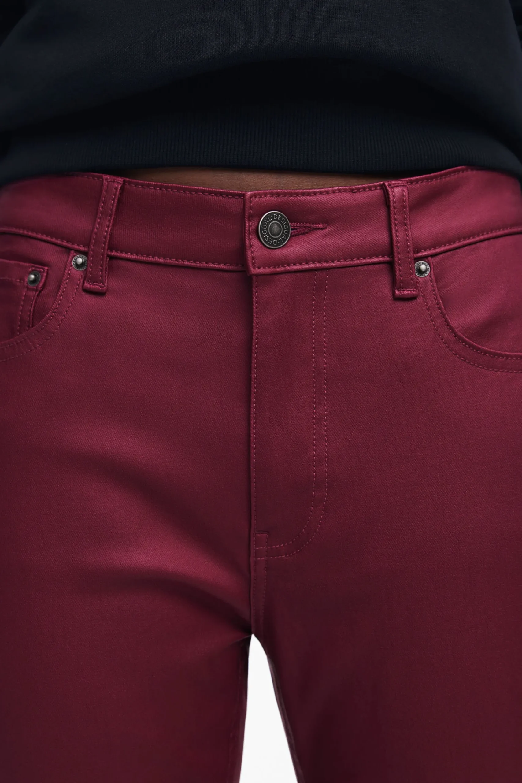 Calças<Desigual Calça slim