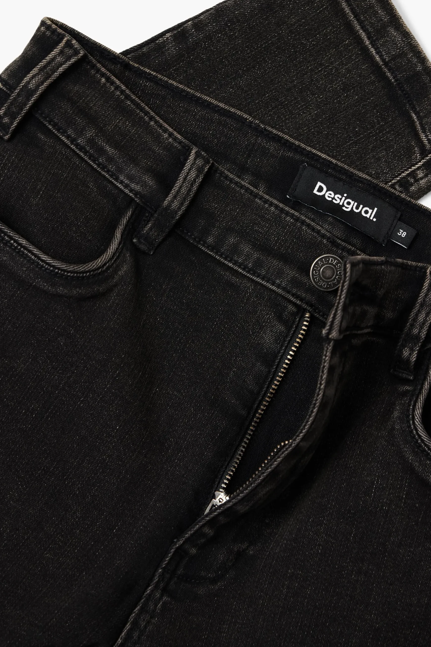 Calças<Desigual Calças cargo retas