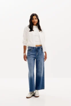 Jeans|Calças<Desigual Calças culotte de denim